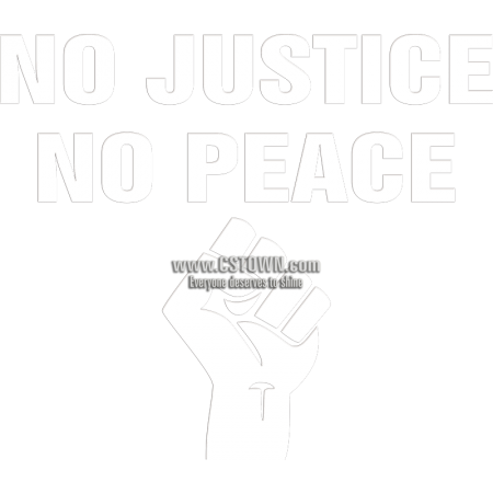 Fight for Justice and Peace Printable PU Heat Transfer